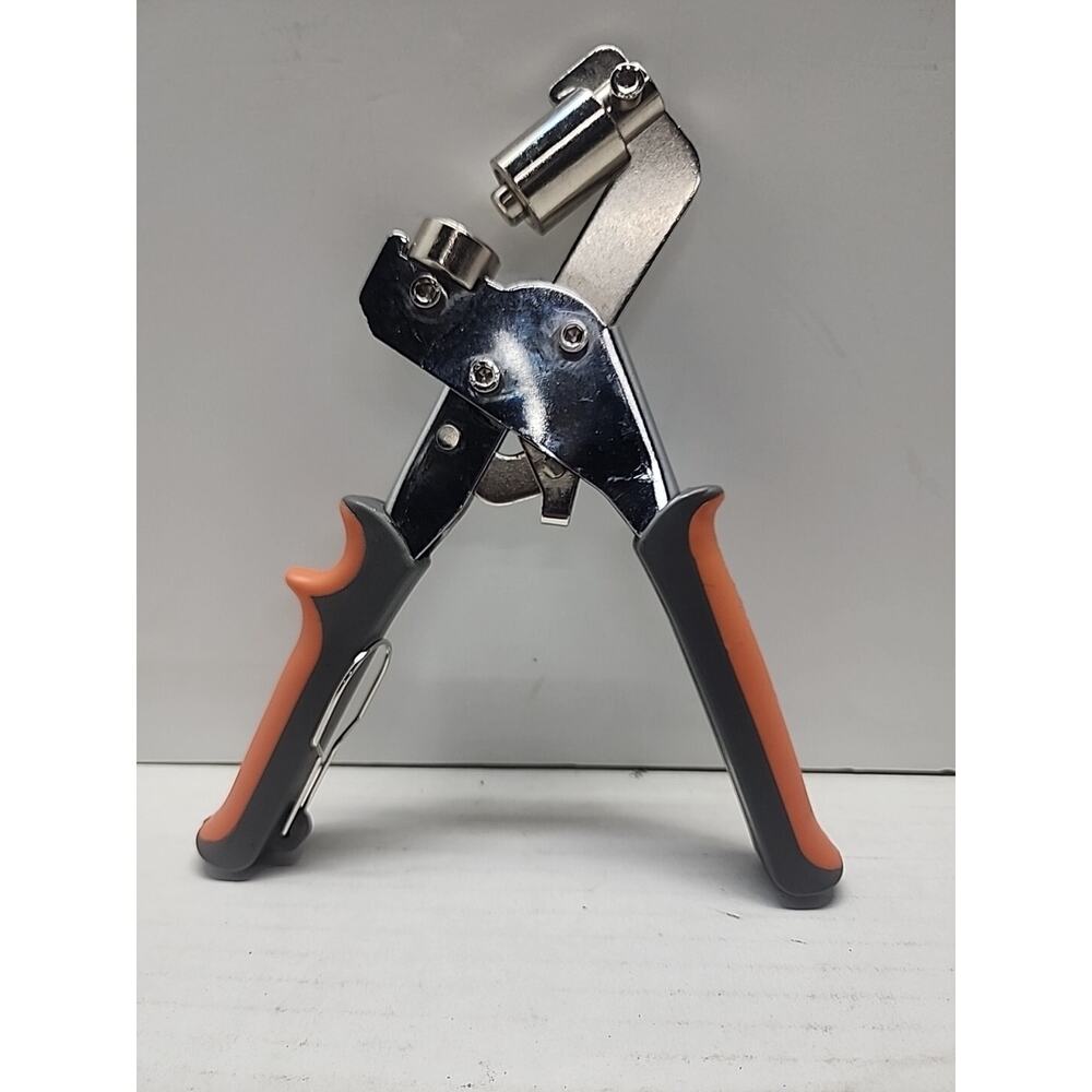 Portable Manual Grommet Machine Eyelet Hand Press Puncher Hole Punch Piler